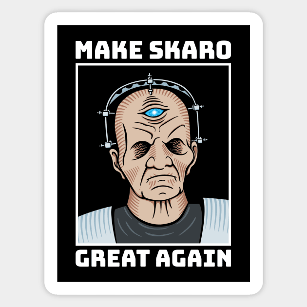 Make Skaro Great Again Sticker by DoodleDojo